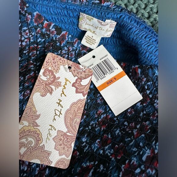 NWT Band of the Free - ROSELIN SAPPHIRE FLORAL LONG SLEEVE MAXI DRESS - Picture 3 of 9